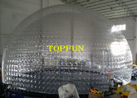 شفاف PVC كبير نفخ فقاعة قبة خيمة للمعارض والحزب